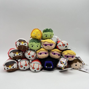 Disney Tsum Tsum‎ Plush Lot Marvel Star Wars Hulk Black Panther Ant Man W Tags